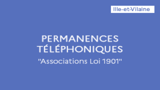 Permanences téléphoniques Loi 1901